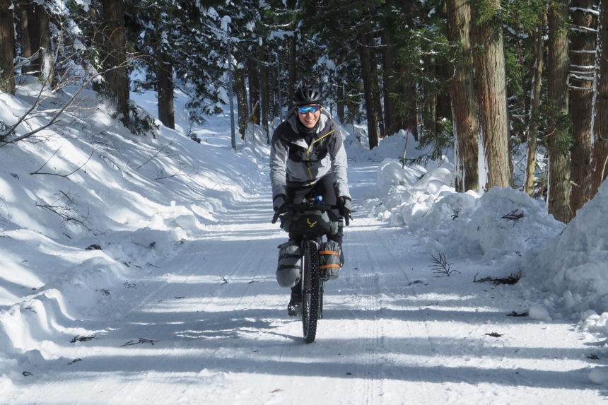 雪ライド&キャンプ】冬の山形を自転車で走る「ゆるポタフォトライド